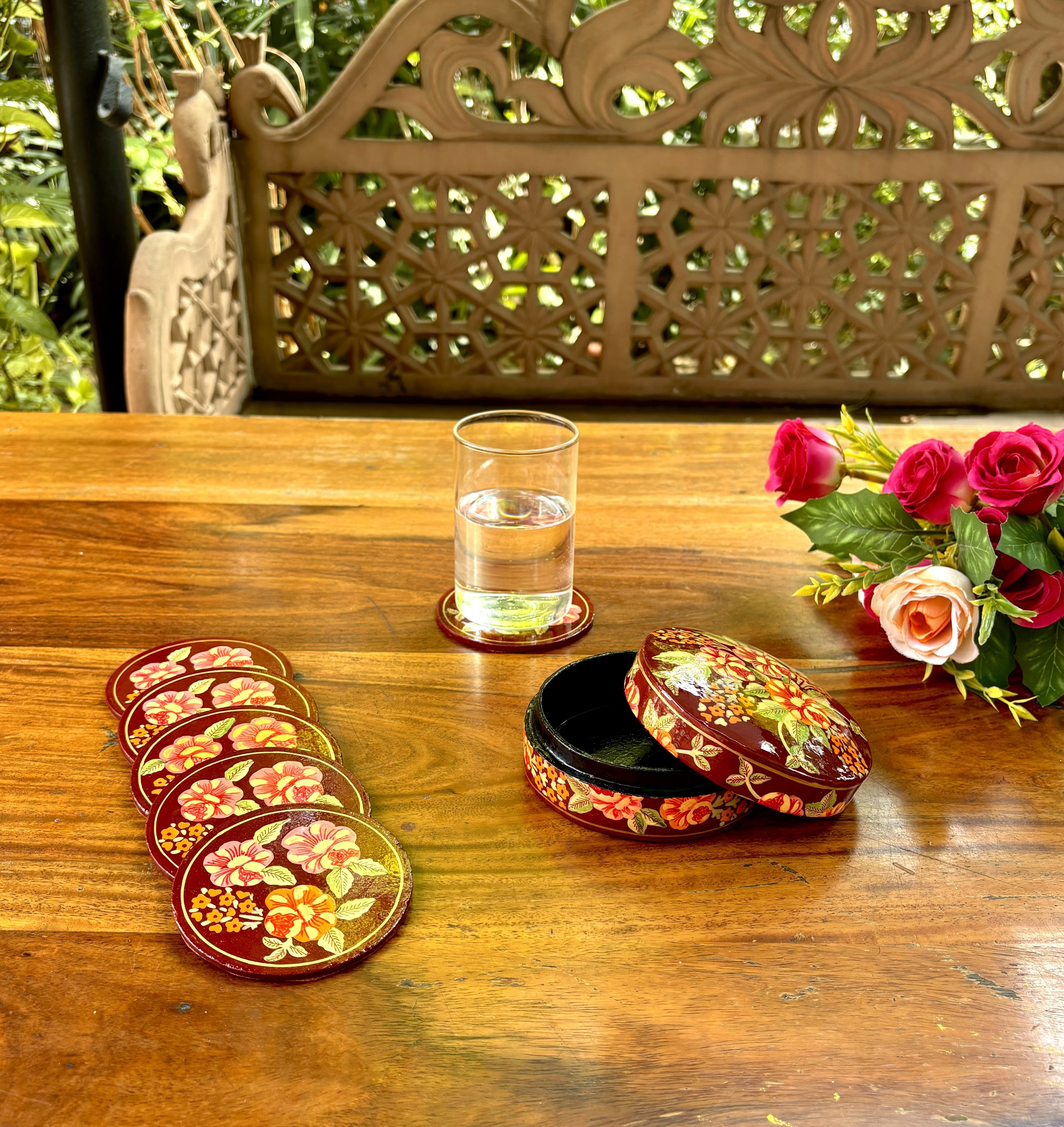 Estella Coaster Set of 6 - Wine