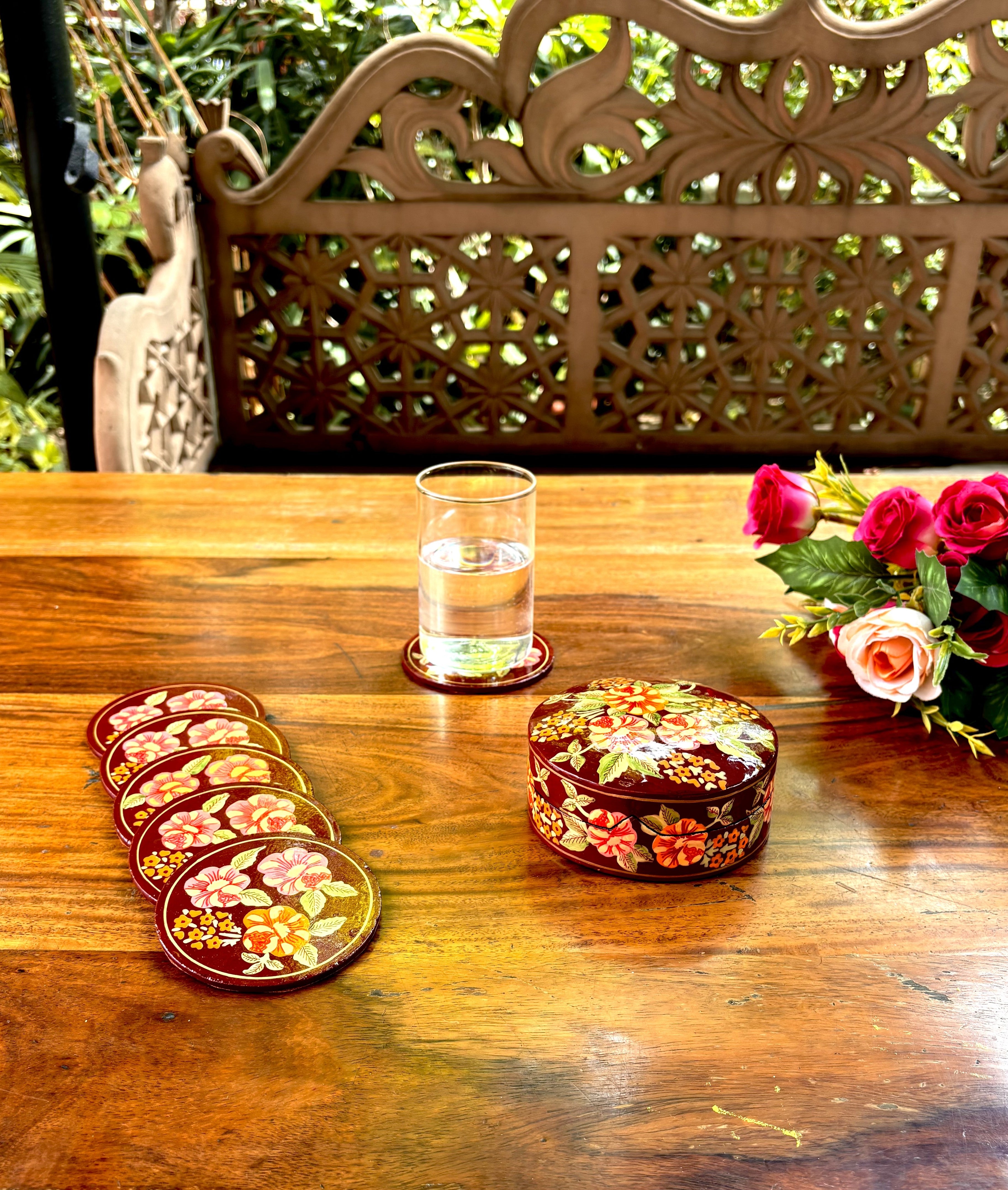 Estella Coaster Set of 6 - Wine
