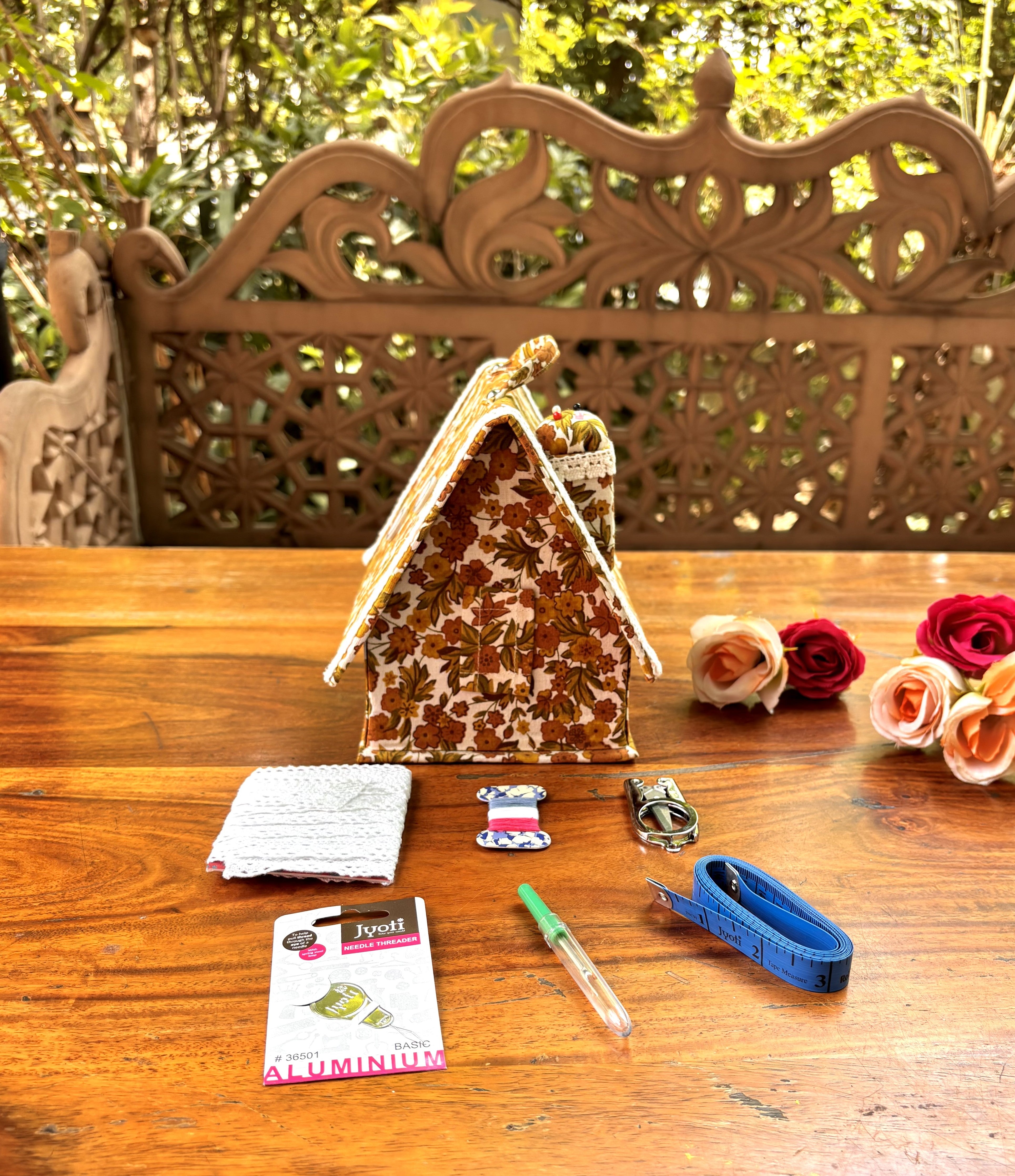 Penelope Sewing House - Ecru